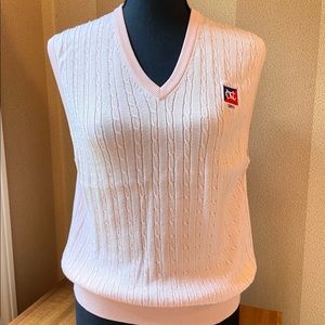 Newport CC Golf Vest, 100% Mercerized Pima Cotton, Size M